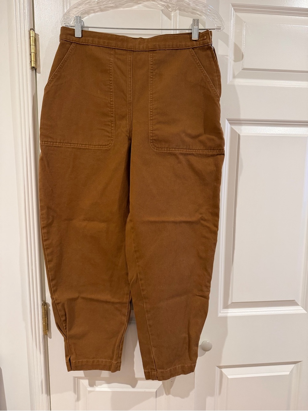 Rachel Comey Women’s Brown Workwear Cotton Pants